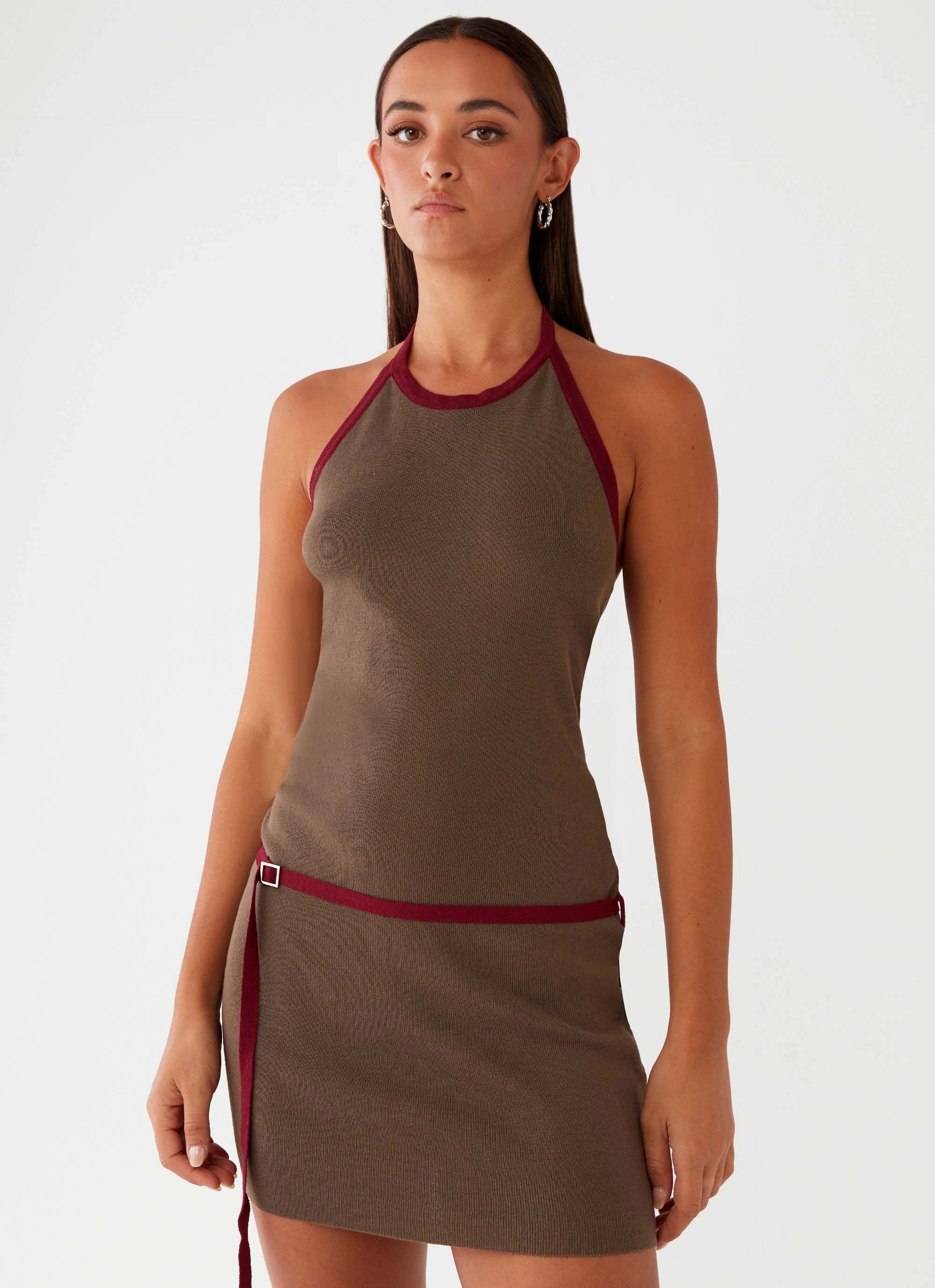 Ferne Mini Dress - Iron Grey