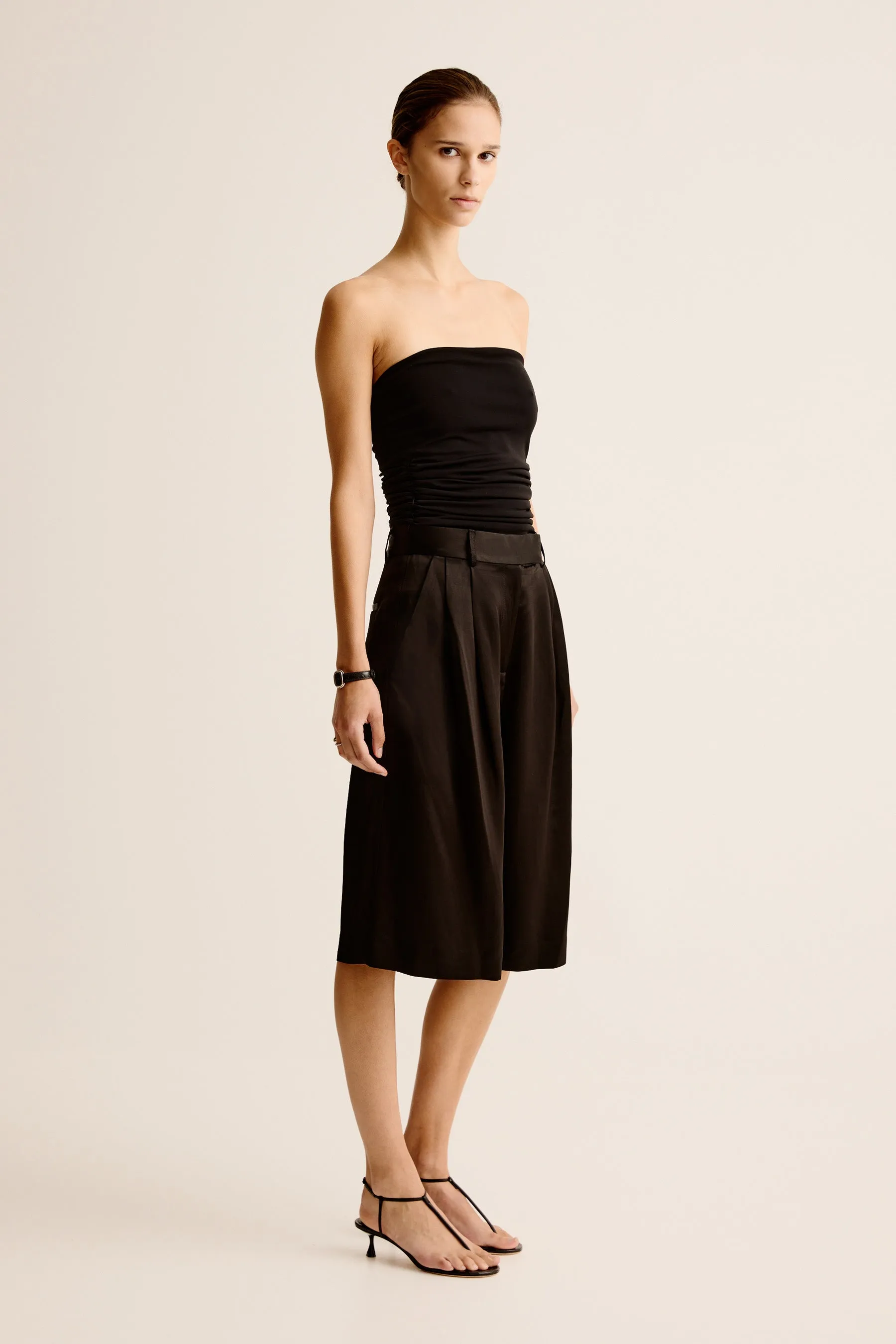 Finesa Tailored Shorts - Black