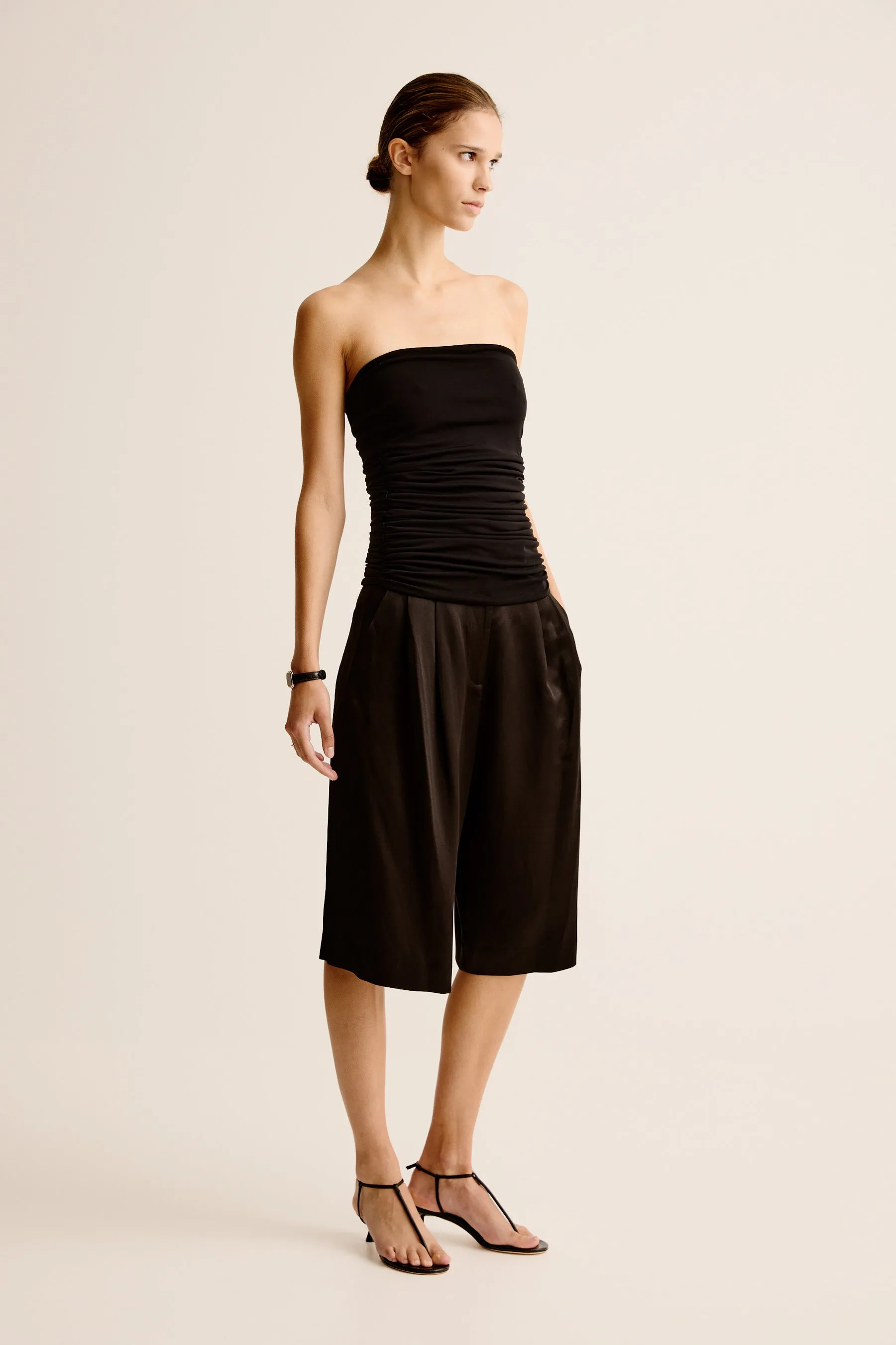 Finesa Tailored Shorts - Black