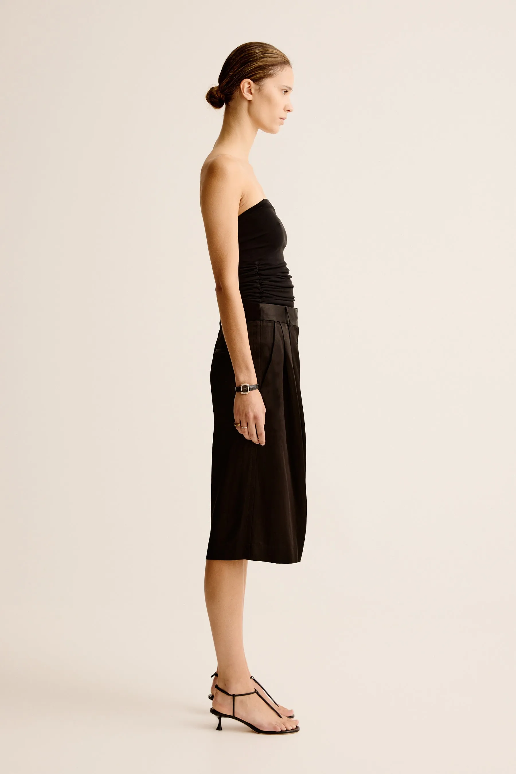 Finesa Tailored Shorts - Black