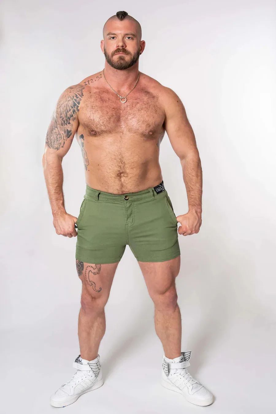 Finn Jungle Green Shorts