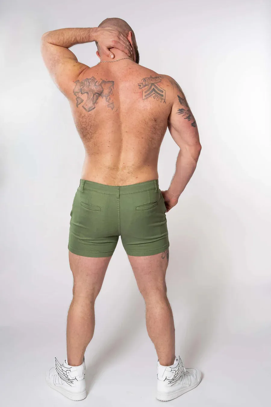Finn Jungle Green Shorts