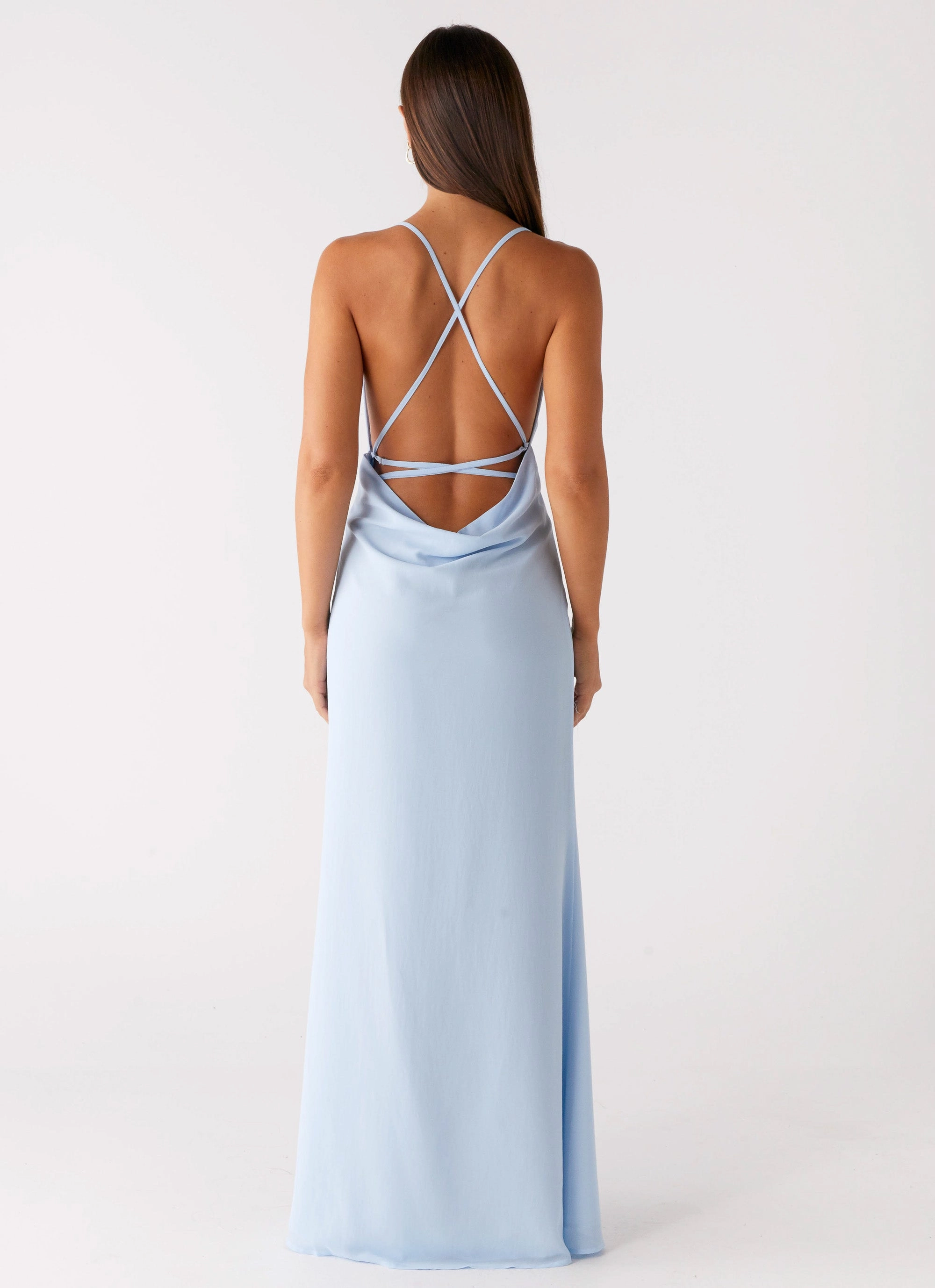 First Class Maxi Dress - Blue