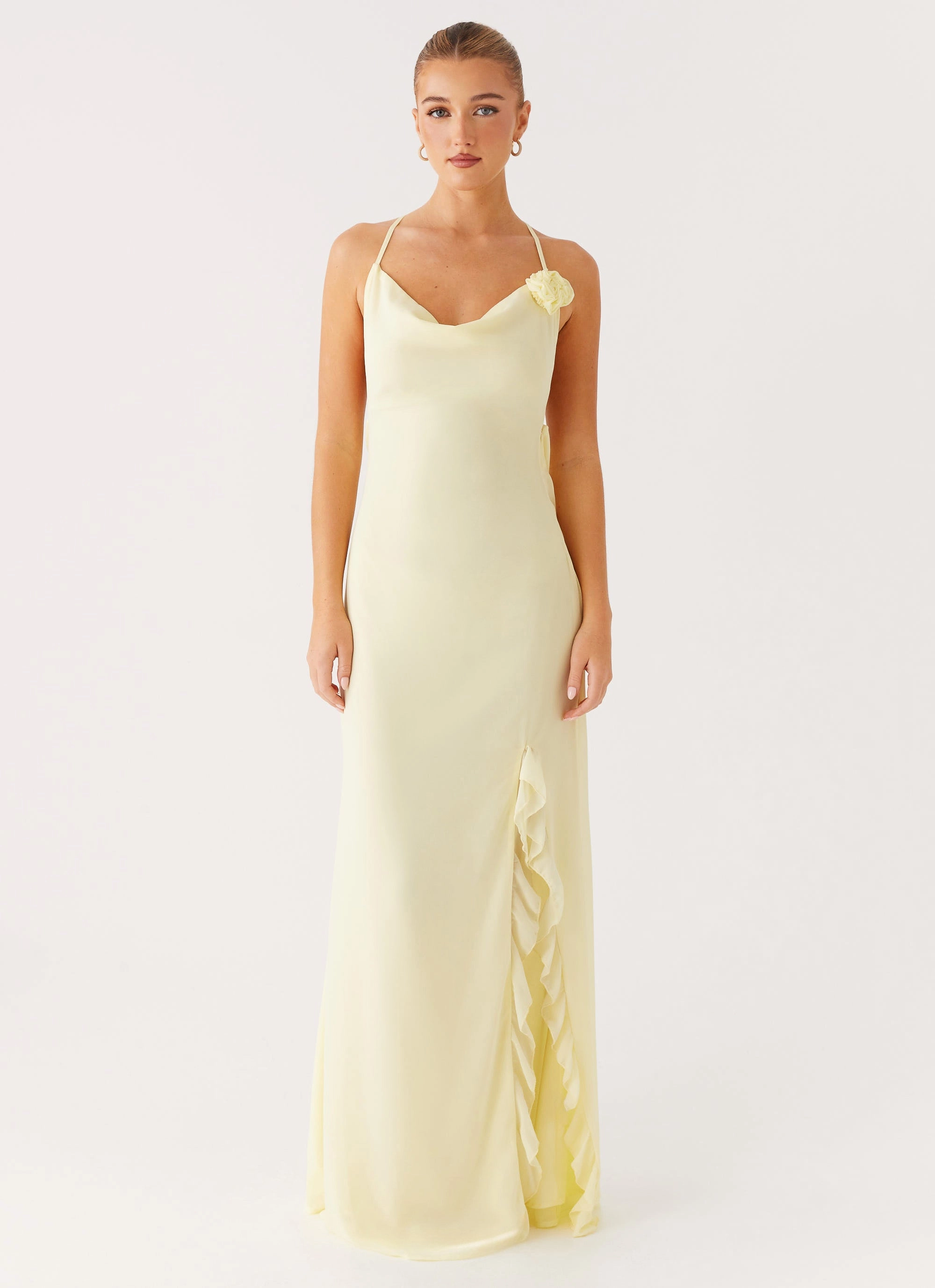 First Class Maxi Dress - Yellow