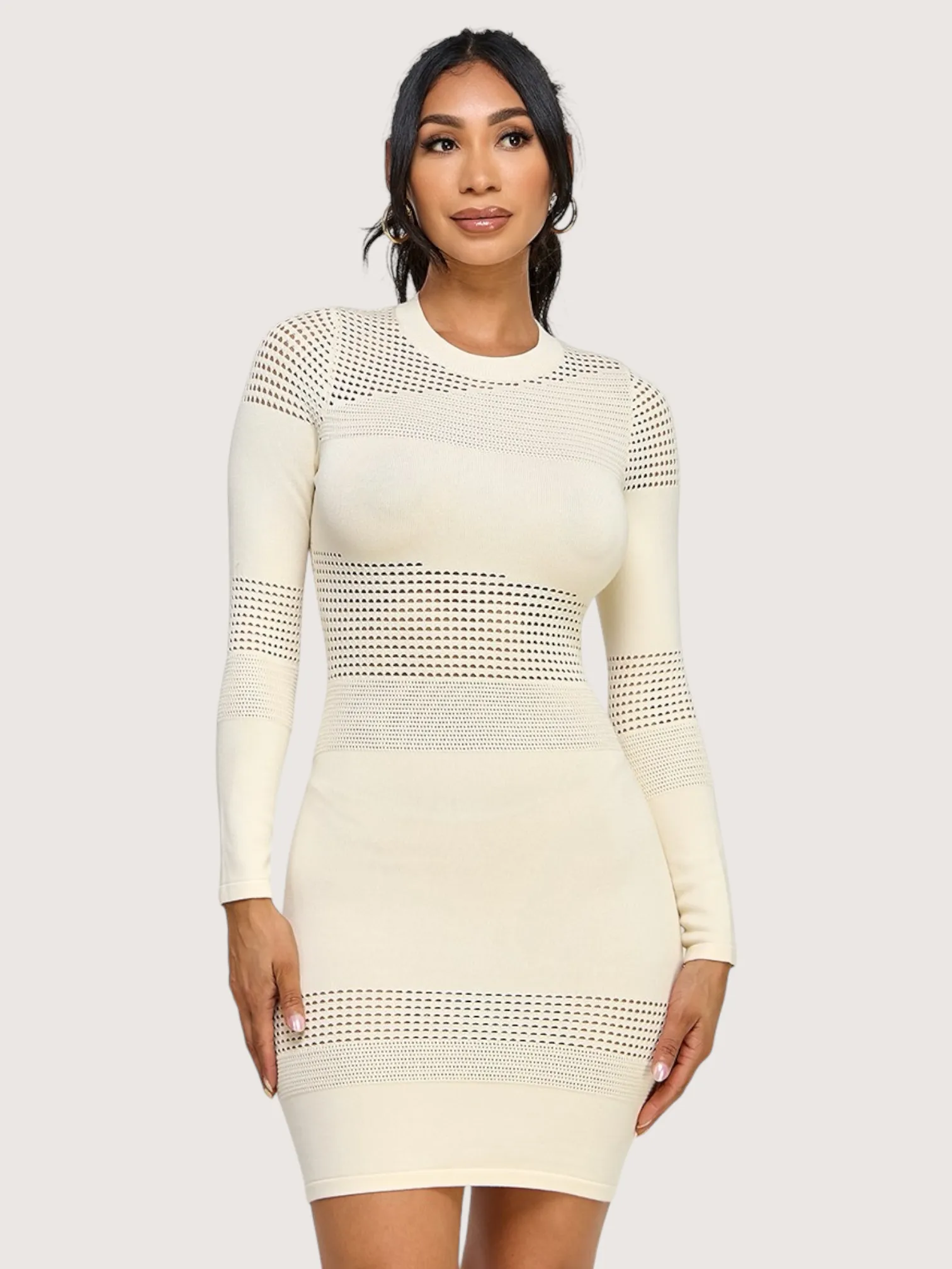 Fitted Knit Dress