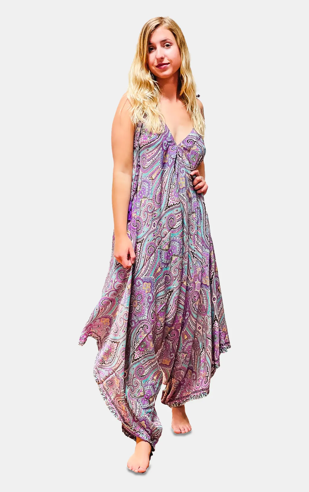 Flame Silky Jumpsuit