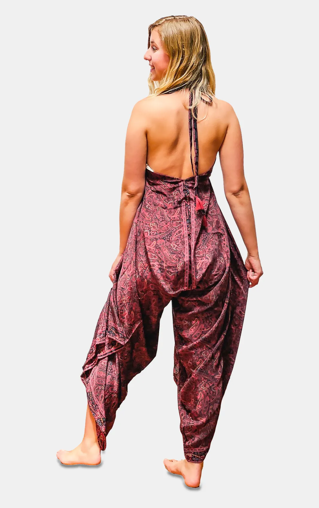Flame Silky Jumpsuit