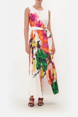 FLARED JUMPSUIT PRETTY AS A POPPY
