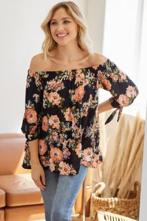 Floral Off Shoulder Top