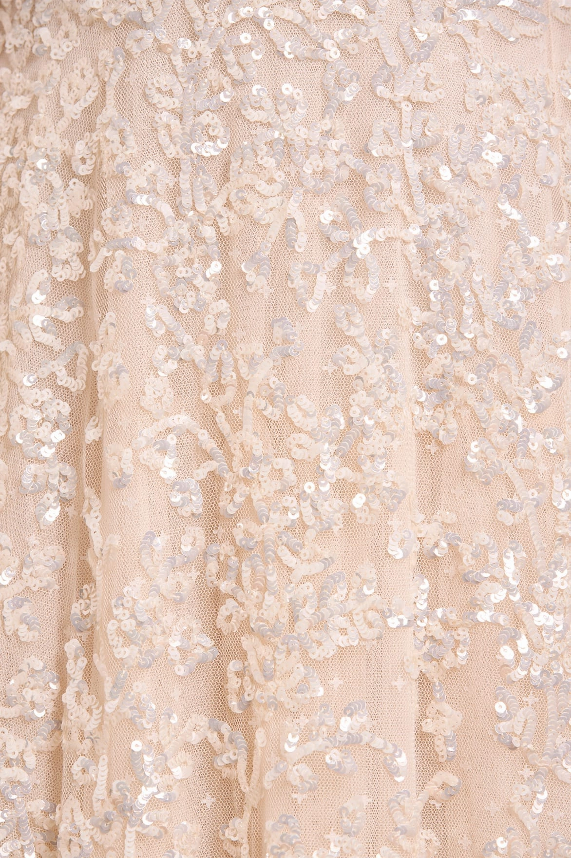 Floral Lace Off-Shoulder Ankle Gown