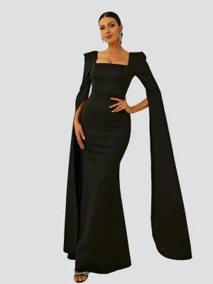 Formal Square Neck Mermaid Dress XJ878