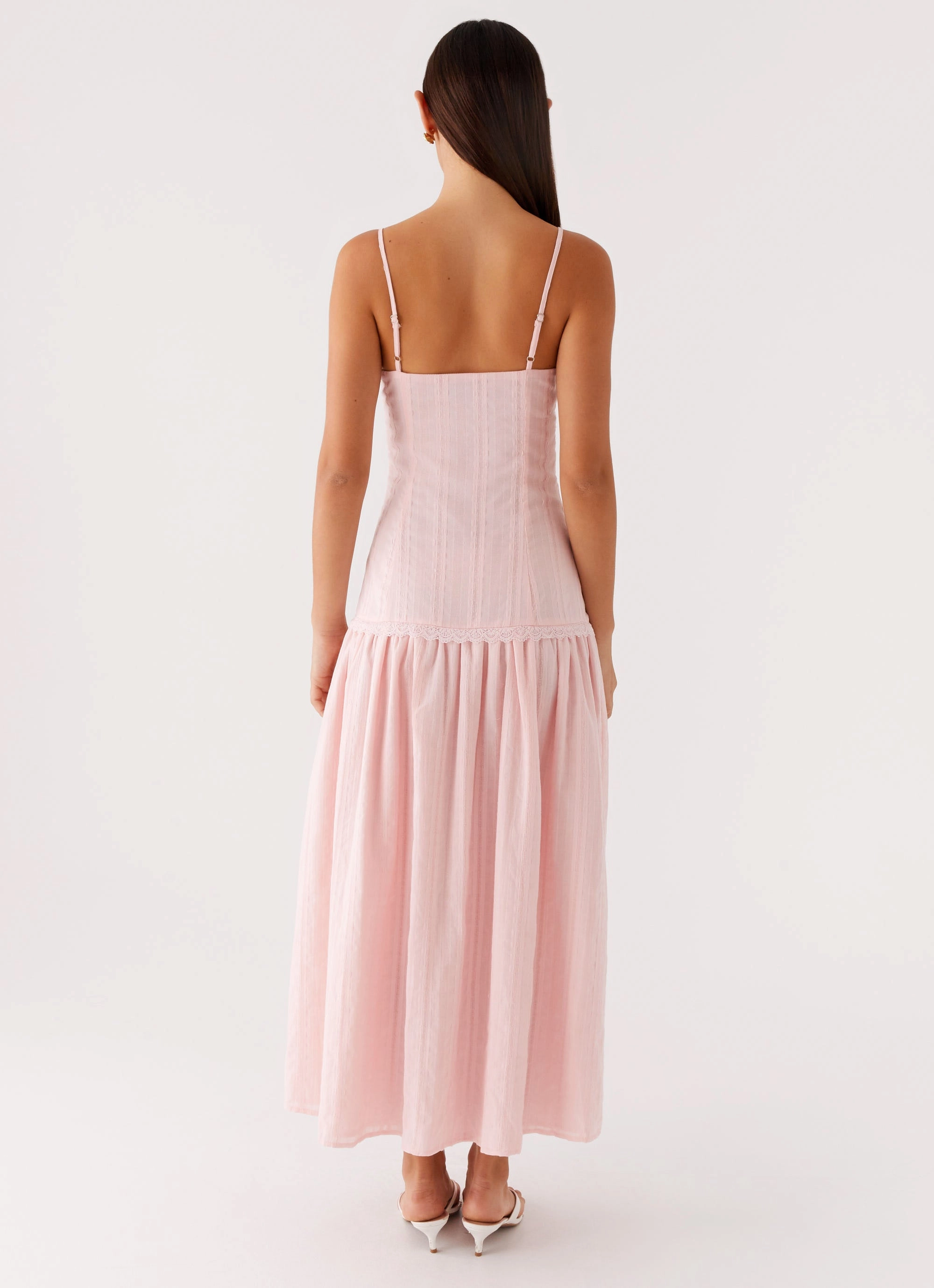 Found You Midi Dress - Pink