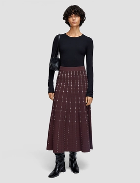 Fragmented Stripes Skirt Fragmented Stripes Skirt