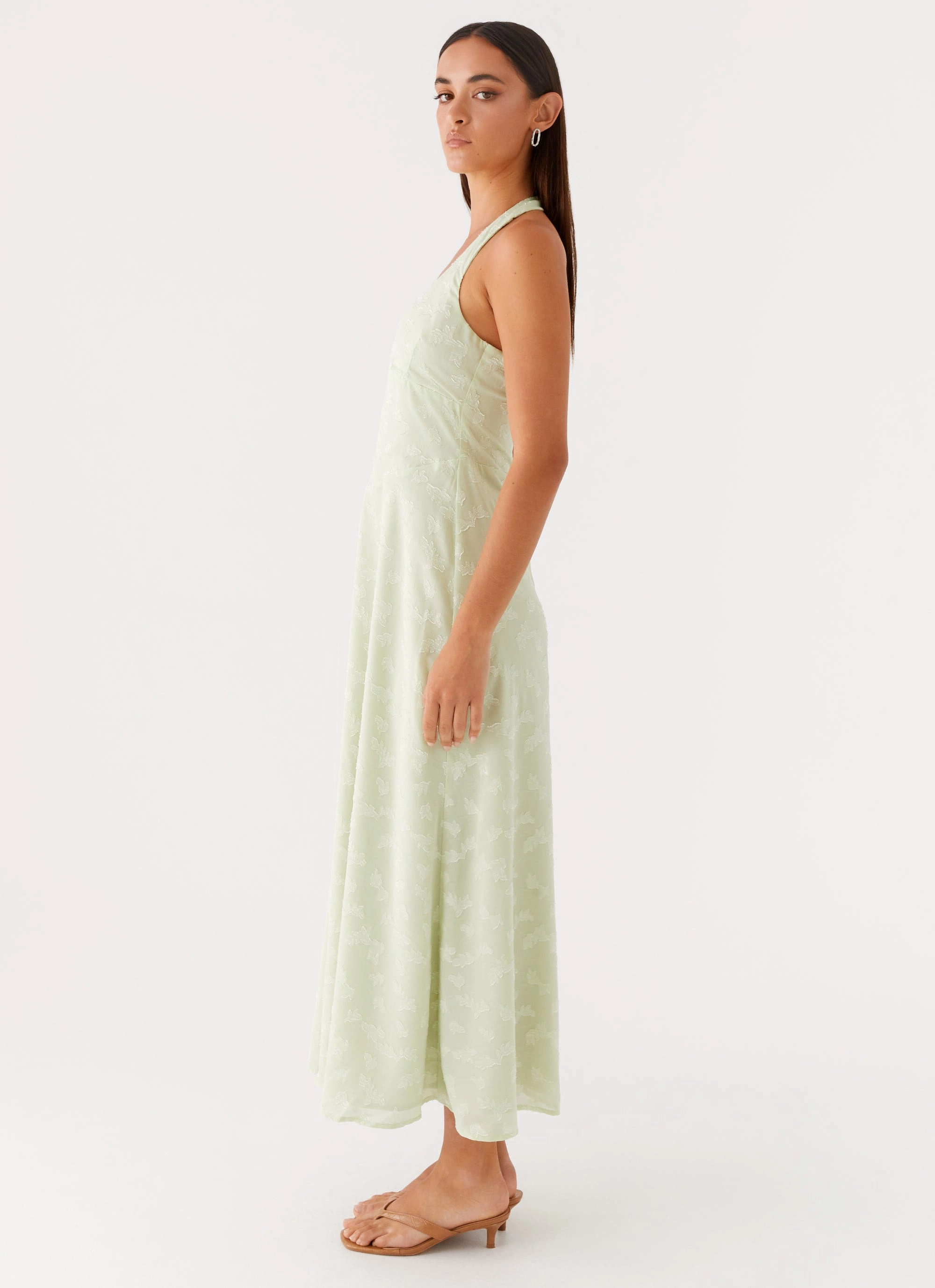 Francesca Midi Dress - Sage