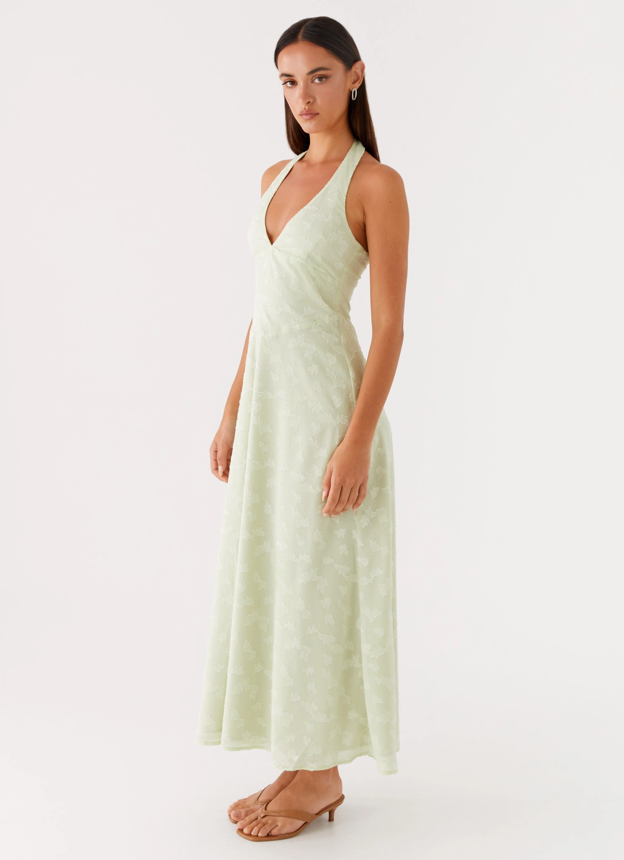 Francesca Midi Dress - Sage
