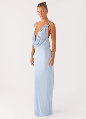 Game Player Maxi Dress - Blue Game Player Maxi Dress - Blue