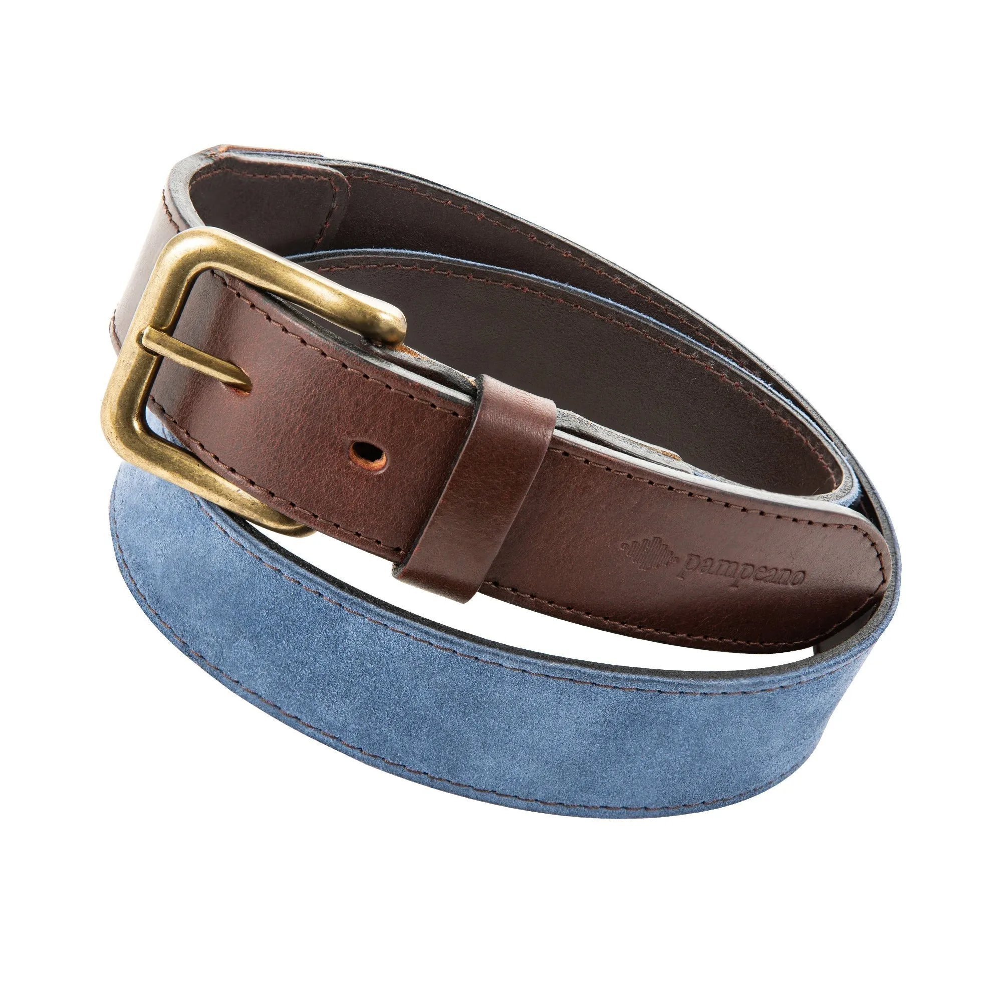 'Gamuza' pampeano Belt - Blue Suede
