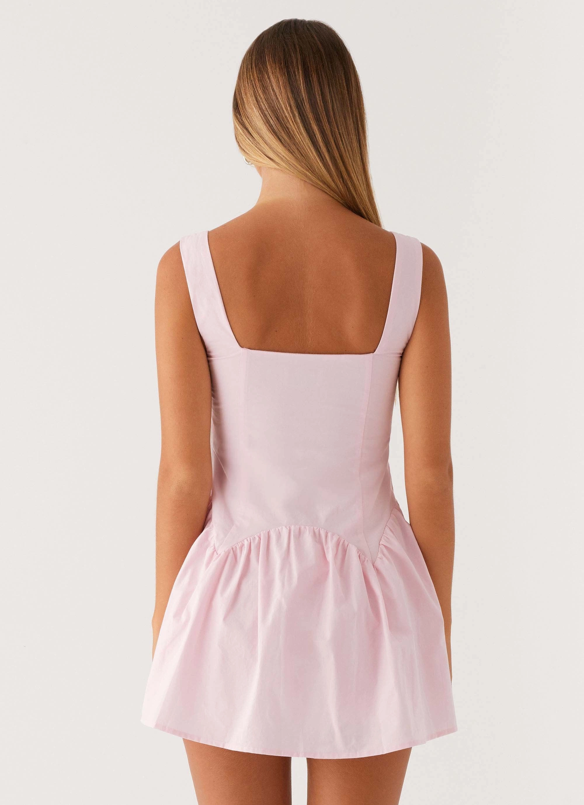 Genie Mini Dress - Pink