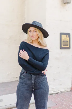 Giving The Cold Shoulder Top