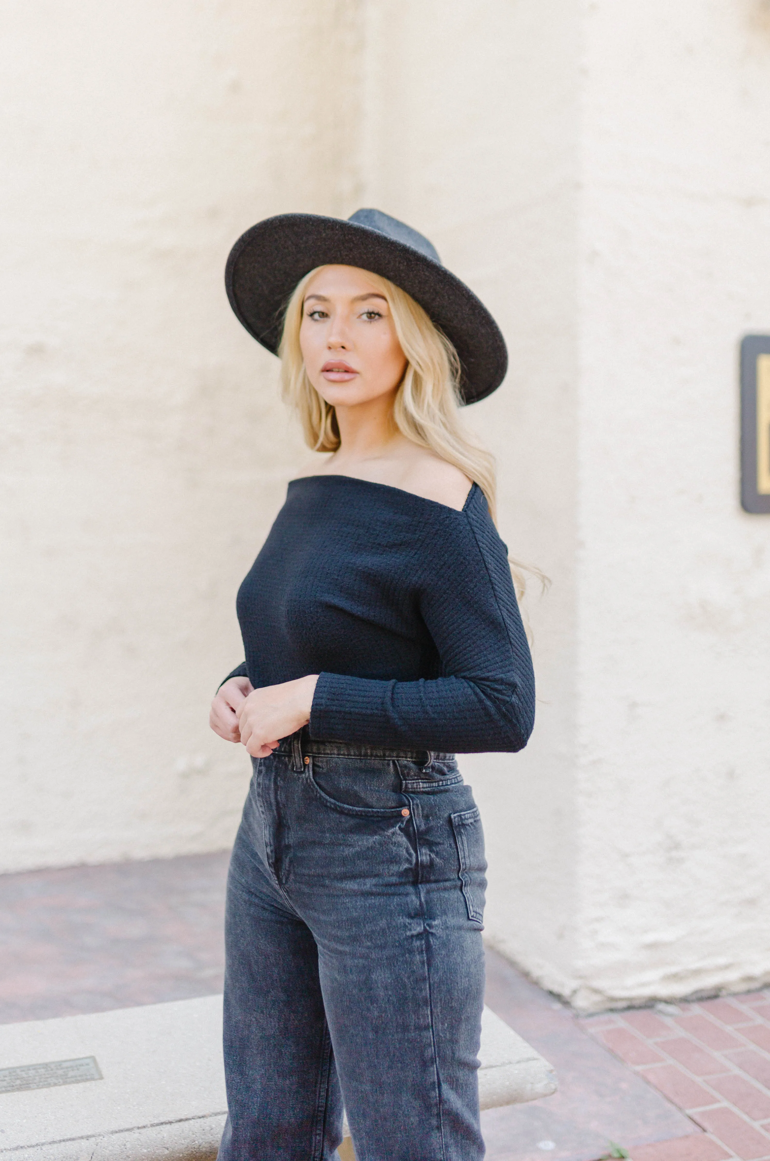 Giving The Cold Shoulder Top