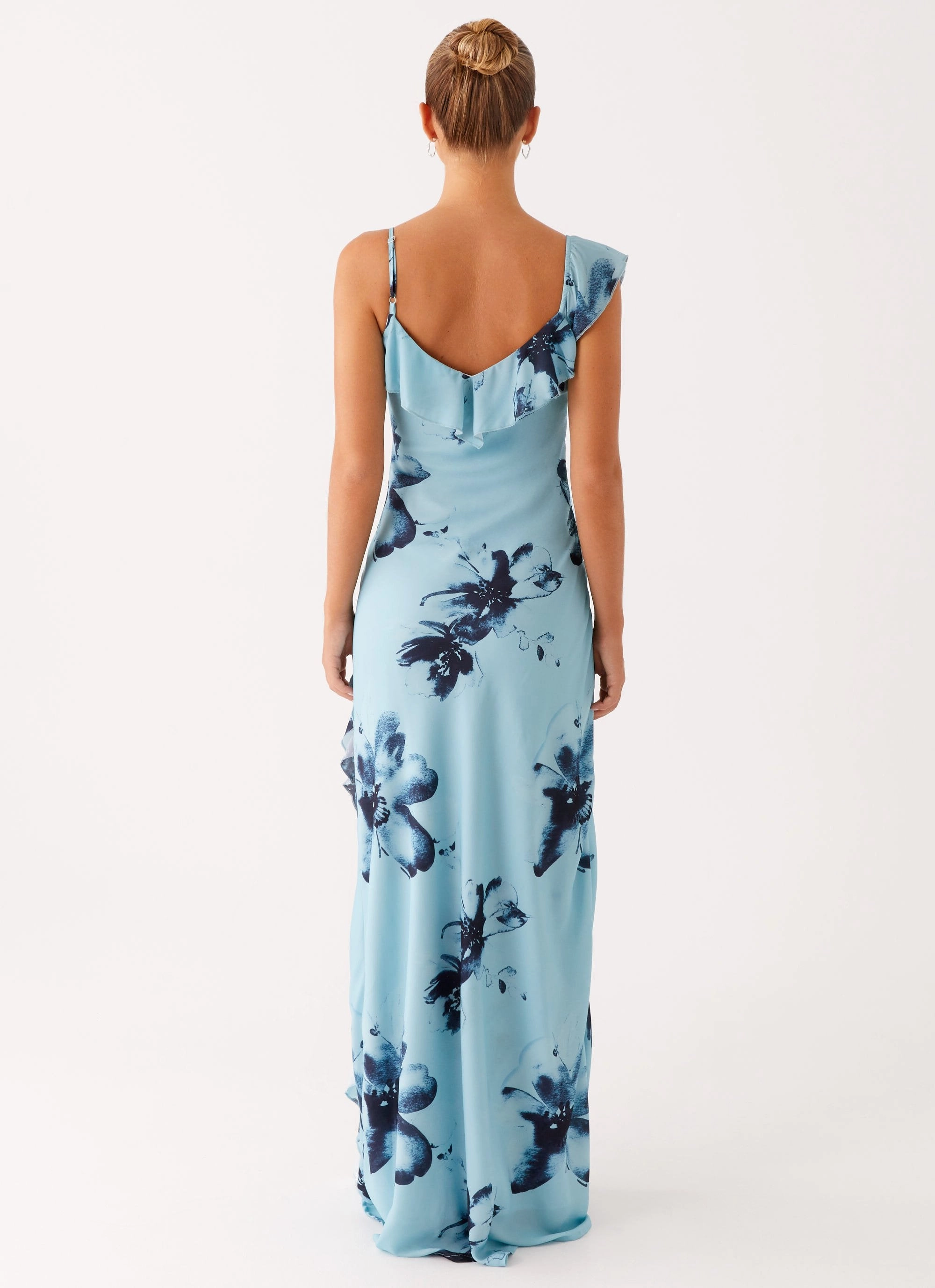 Goldsmith Maxi Dress - Blue Black Floral