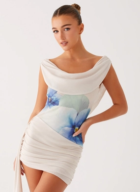 Good Fortune Mini Dress - Ivory Good Fortune Mini Dress - Ivory