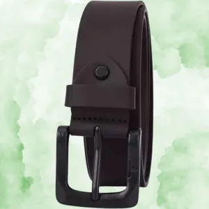 GOUS Men Casual, Party, Evening, Formal Brown Genuine Leather Belt