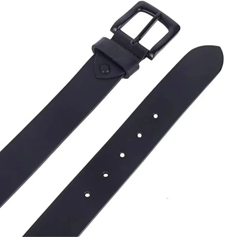 GOUS Men Party, Evening, Casual, Formal Black Genuine Leather Belt