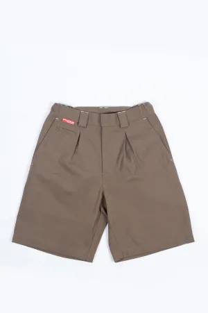 GR10K KLOPMAN TAILORED SHORTS BROWN