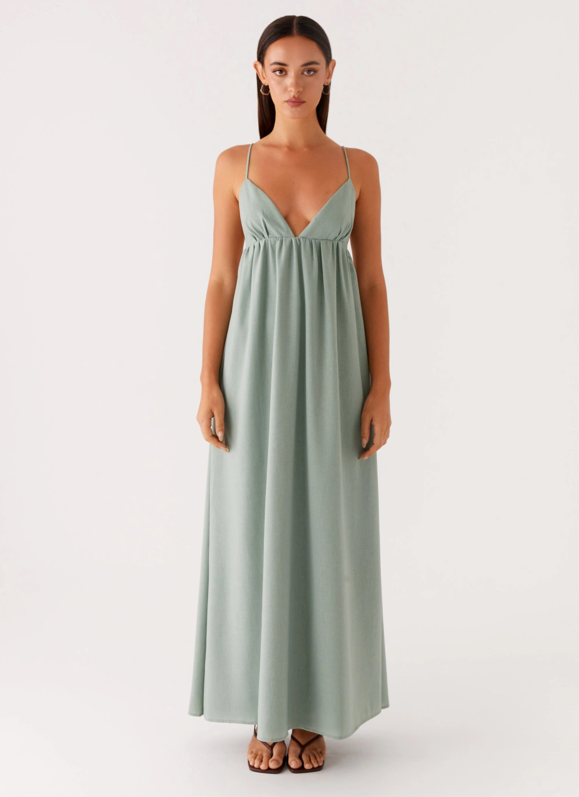 Greer Maxi Dress - Sage
