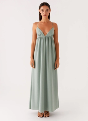 Greer Maxi Dress - Sage Greer Maxi Dress - Sage