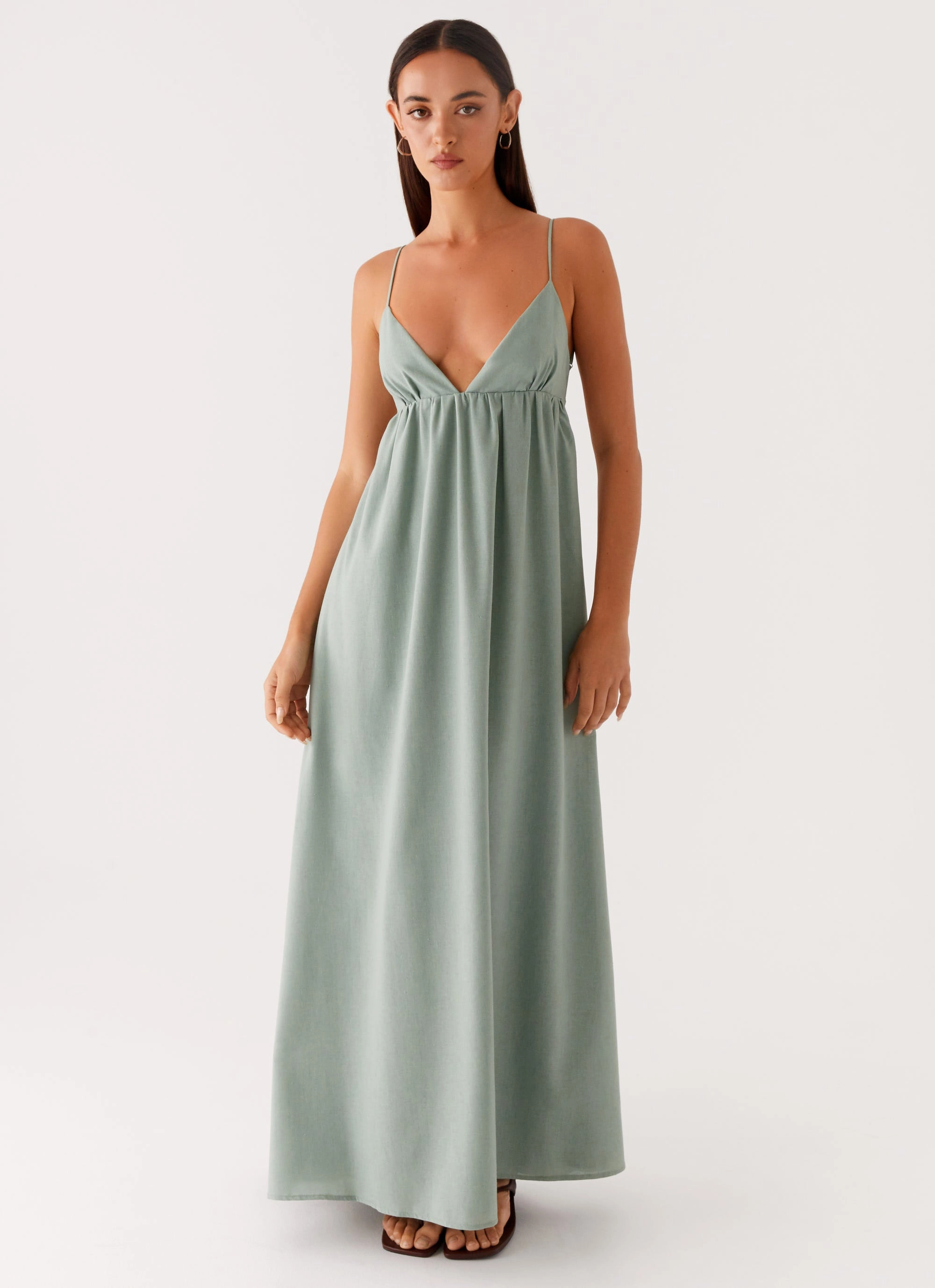 Greer Maxi Dress - Sage