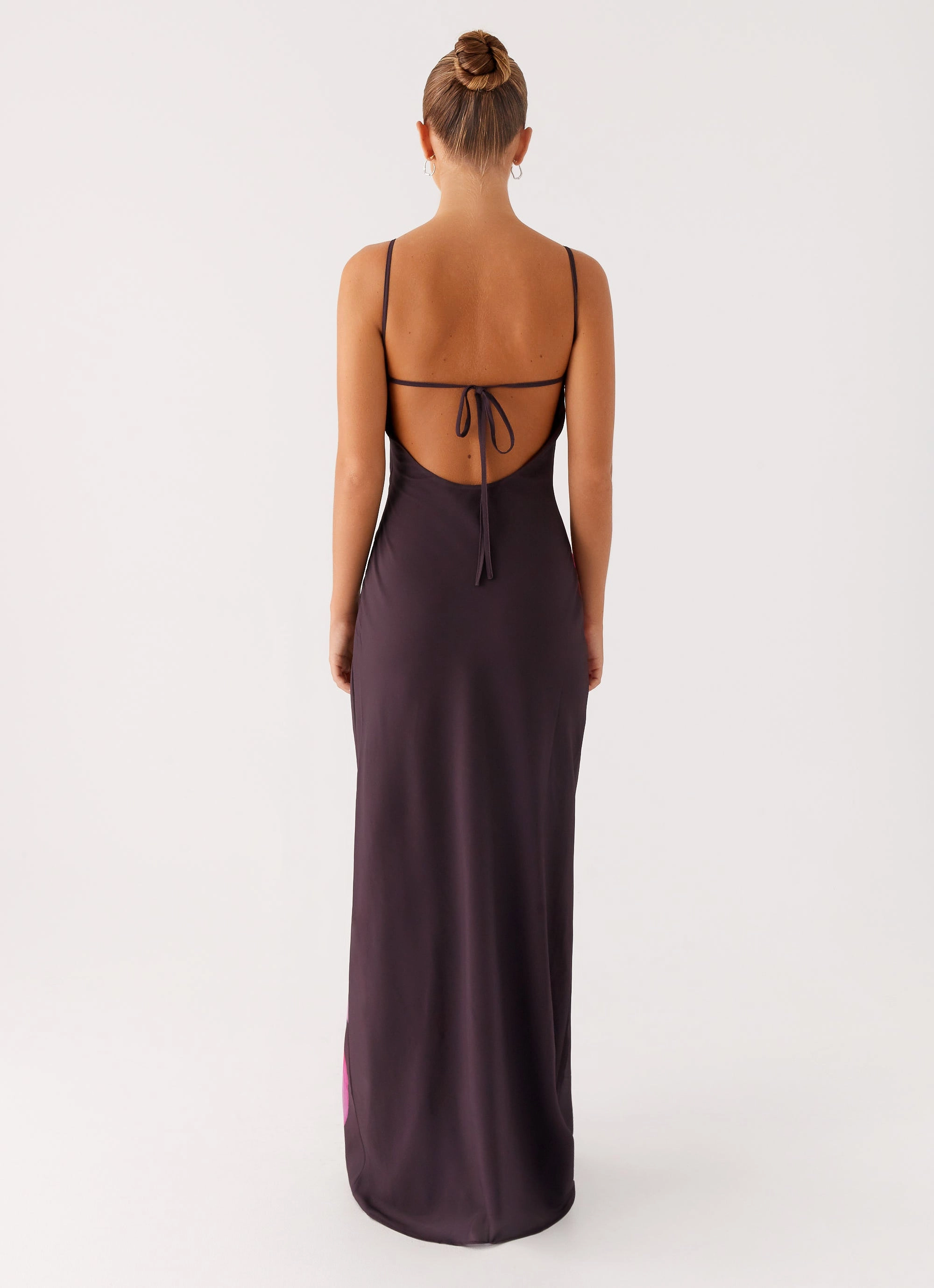 Griselda Maxi Dress - Dark Chocolate