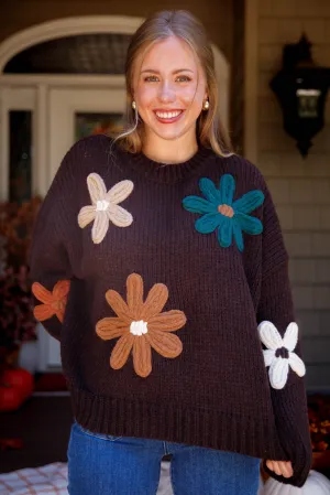 Growing Strong Sweater-Brown Growing Strong Sweater-Brown