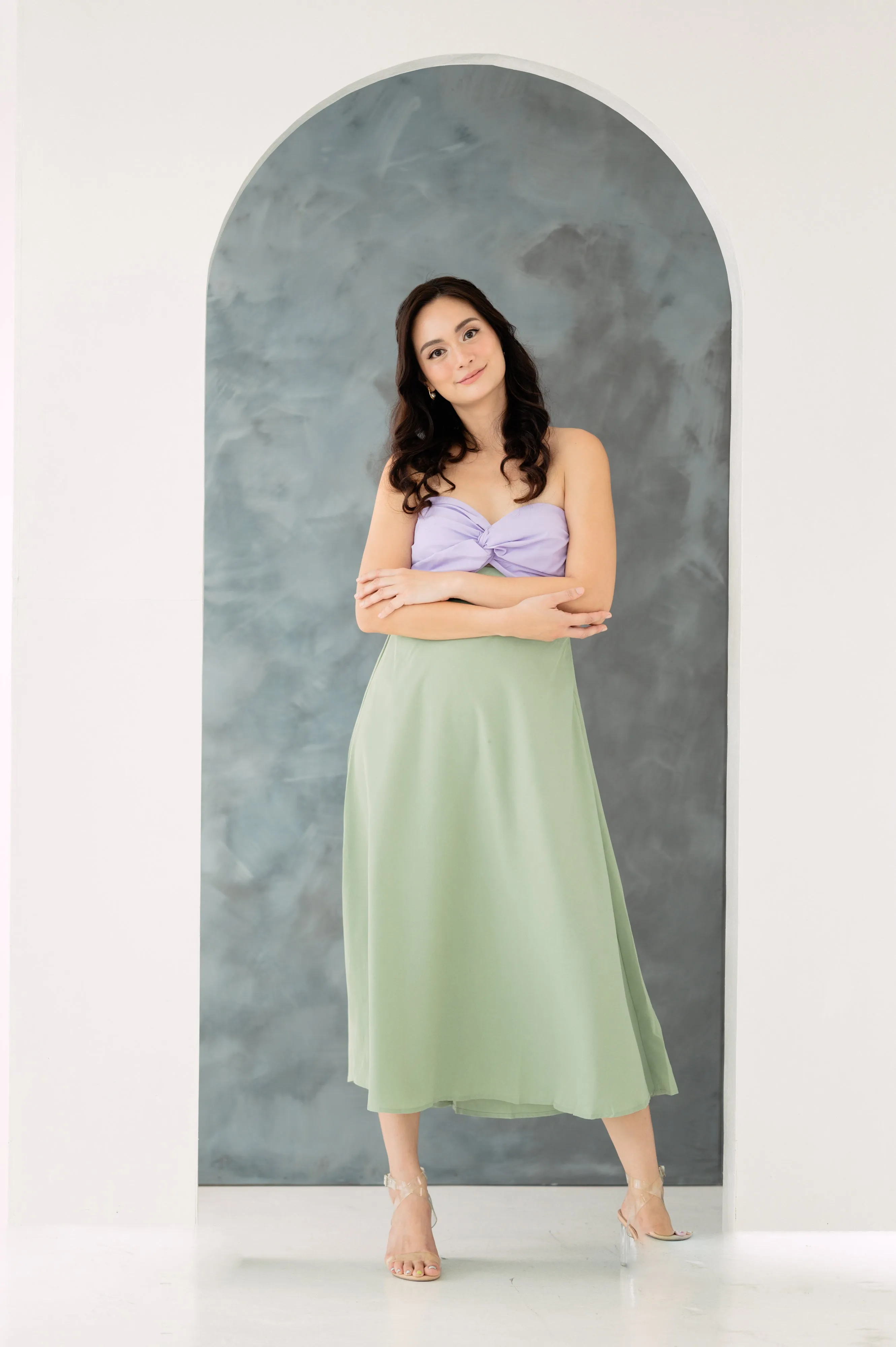 GS Party: Ariel Two Tone Dress