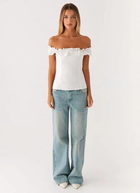 Gwyneth Top - White Gwyneth Top - White
