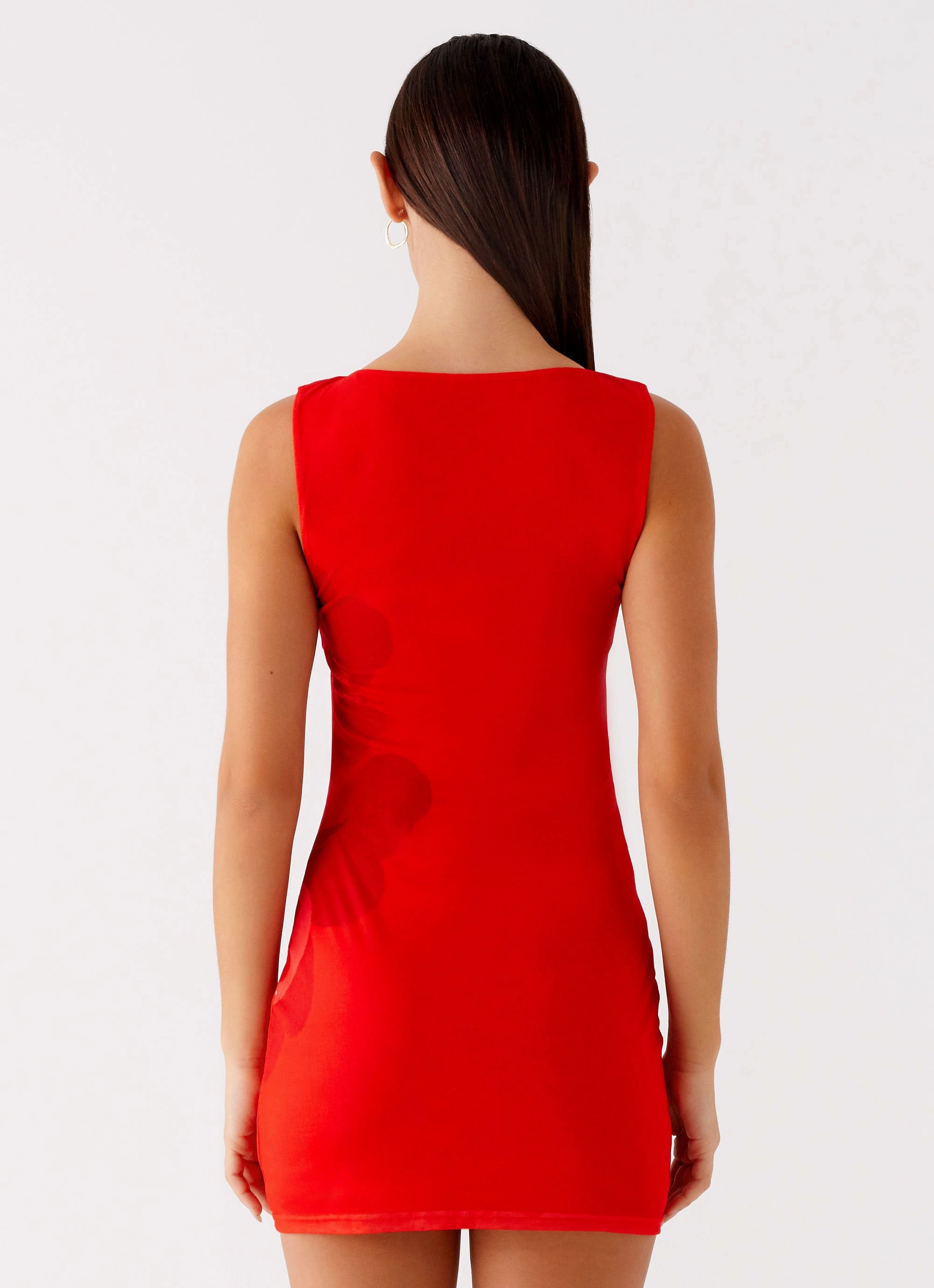 Happy Hour Mini Dress - Red