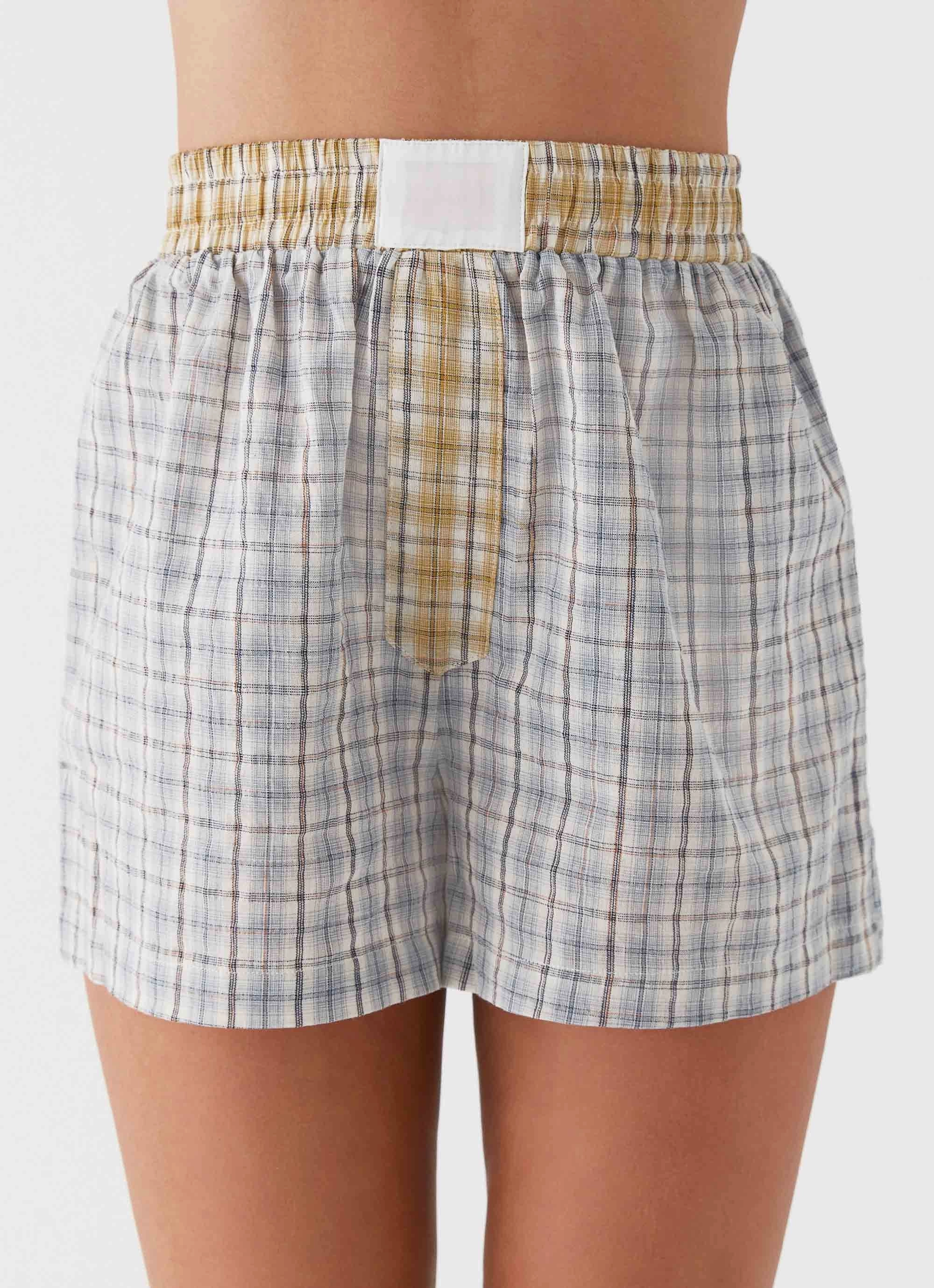 Harley Boxers - Grey Check