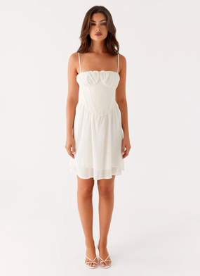 Harmony Mini Dress - Ivory Harmony Mini Dress - Ivory