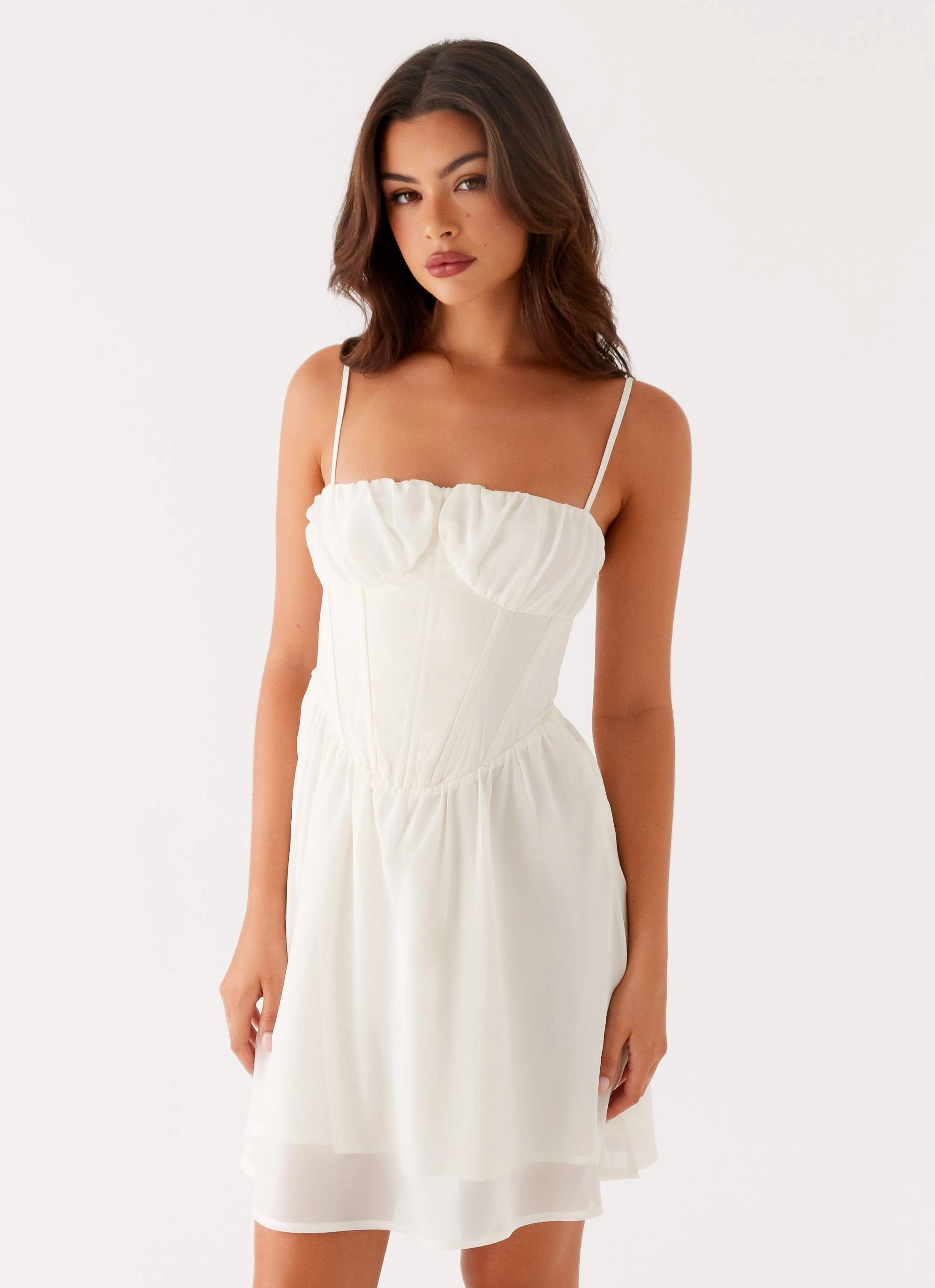 Harmony Mini Dress - Ivory
