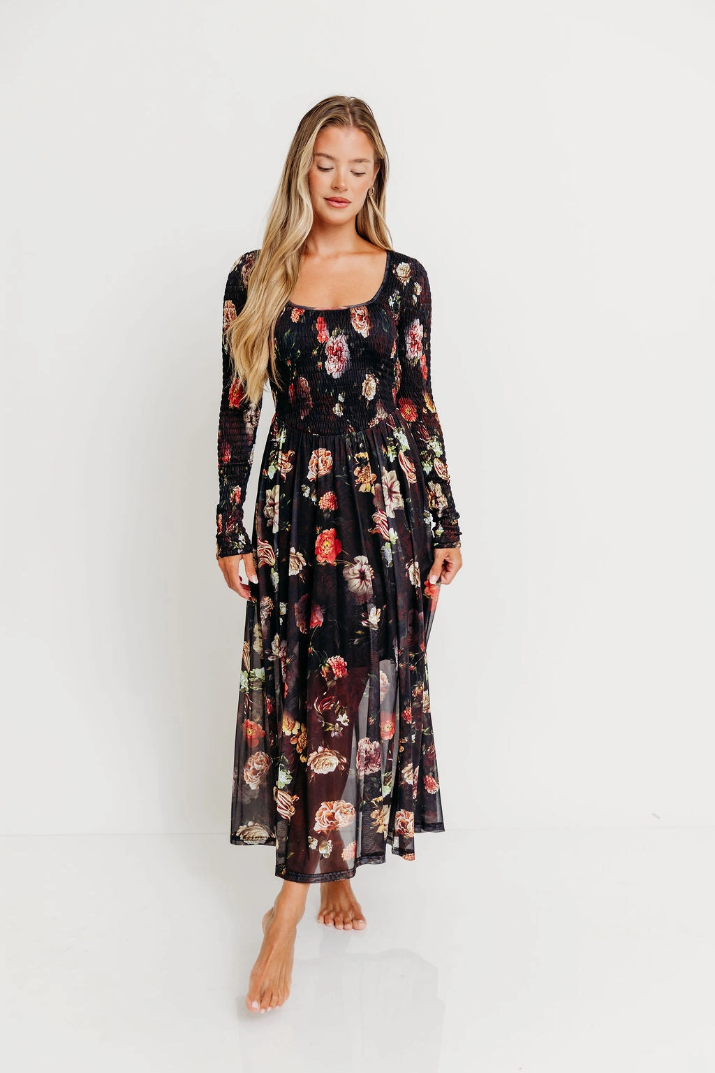 Harriet Maxi Dress in Black