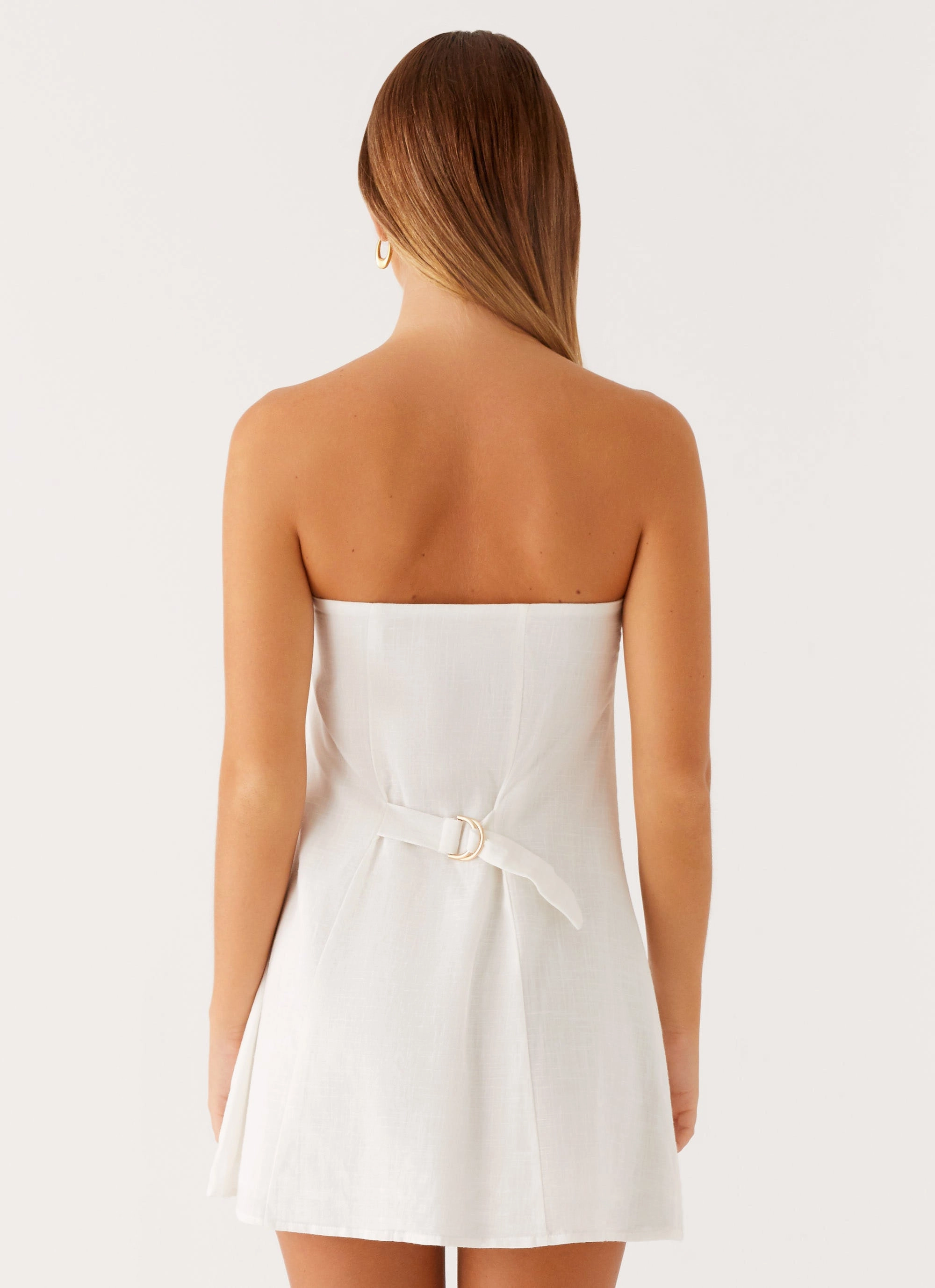 Hazel Mini Dress - White