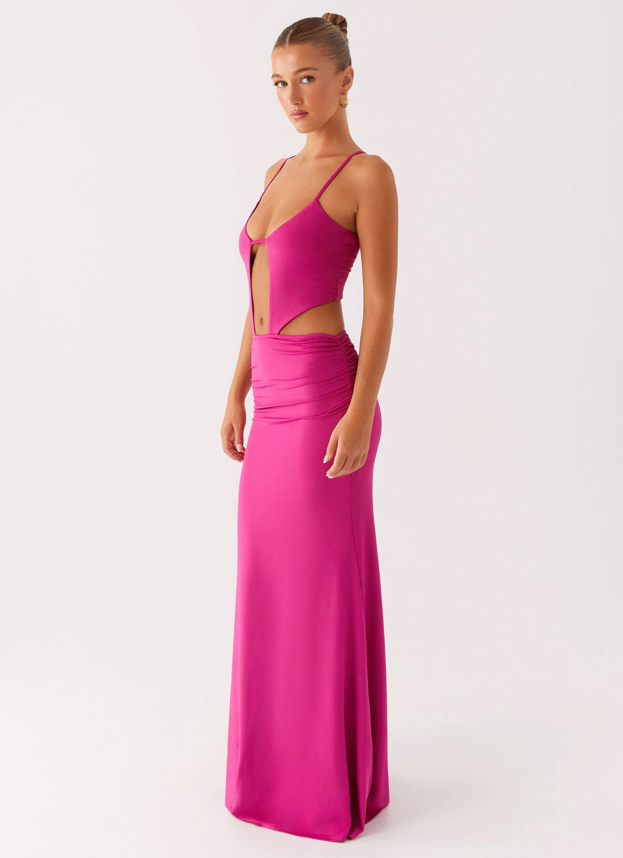 Headliner Maxi Dress - Fuchsia