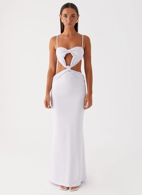 Heart And Soul Maxi Dress - Lavender Heart And Soul Maxi Dress - Lavender