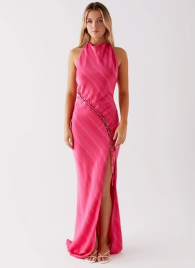 Heartbeat Maxi Dress - Pink Heartbeat Maxi Dress - Pink