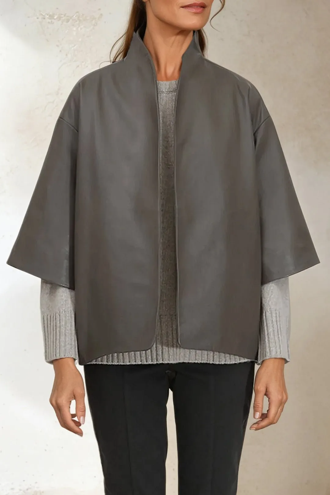 HEIDI JACKET IN LEATHER