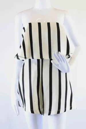 Here Comes The Sun Black And White Jumpsuit 8