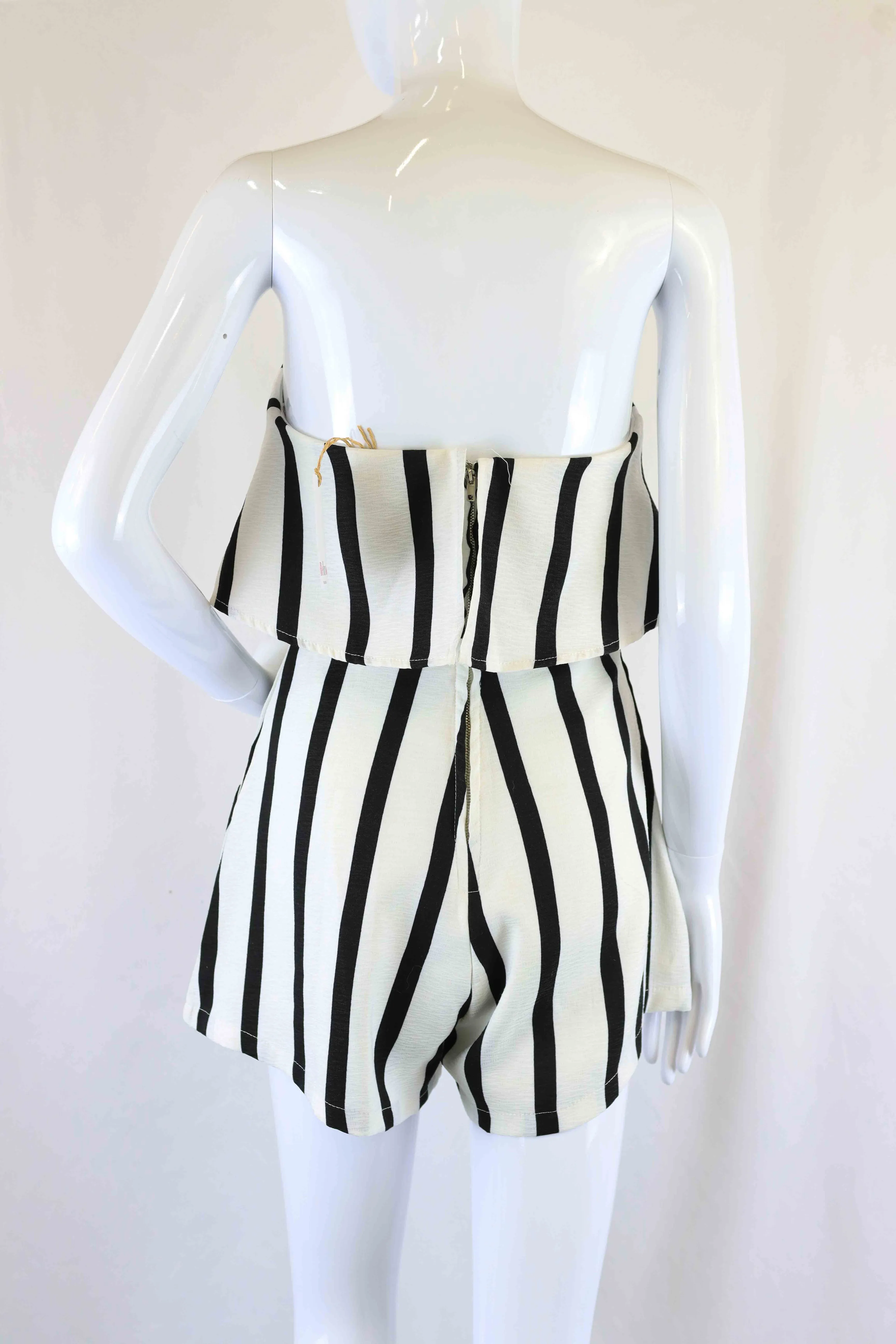 Here Comes The Sun Black And White Jumpsuit 8