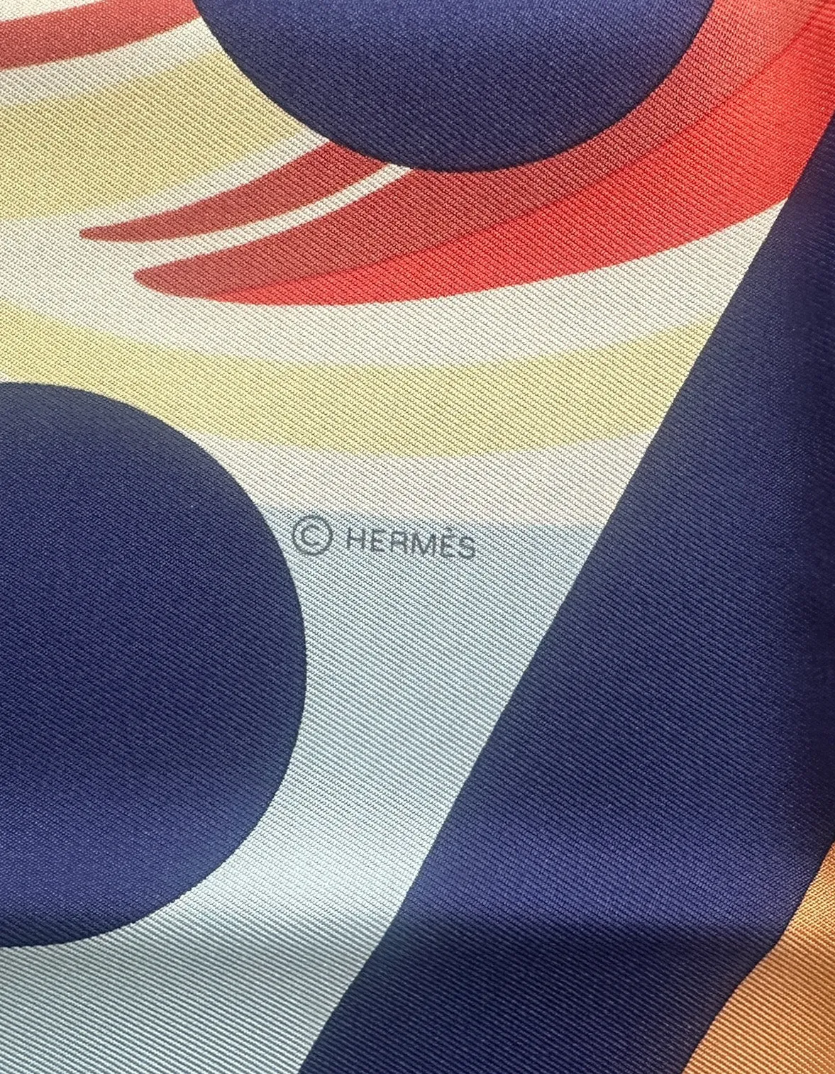 Hermes NEW Le Reve de Julia 90cm Silk Scarf