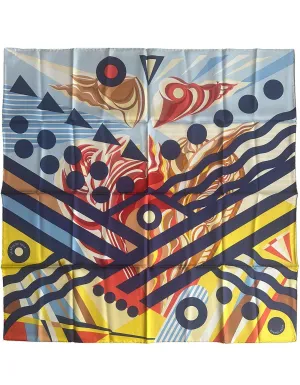 Hermes NEW Le Reve de Julia 90cm Silk Scarf
